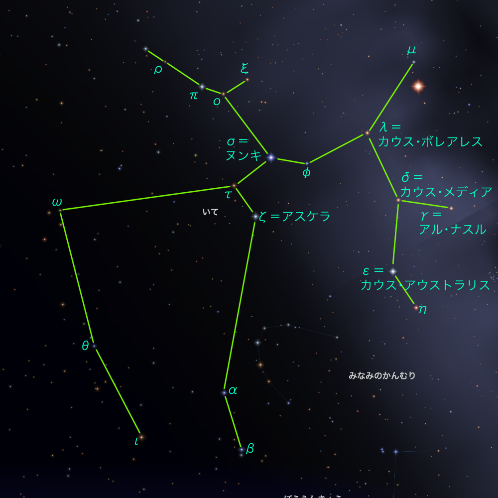 星座の広さ順の一覧 - IAU Designated Constellations By Area - JapaneseClass.jp